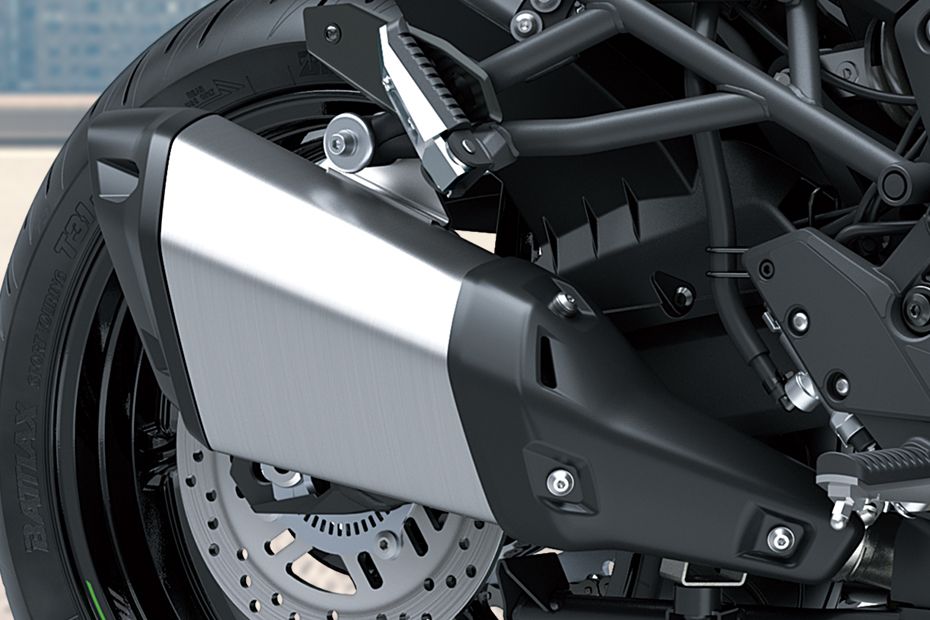 Exhaust View of Versys 1100