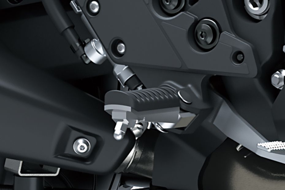 Foot Rest View of Versys 1100