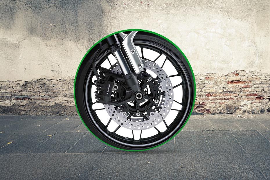 Front Brake View of Z900RS