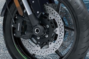 Front Brake View of Versys 1100