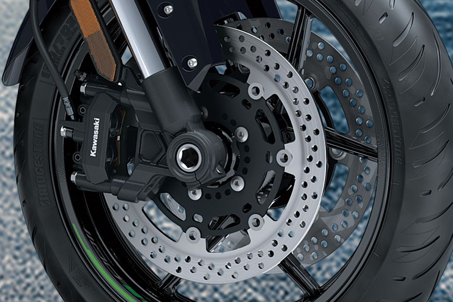 Front Brake View of Versys 1100