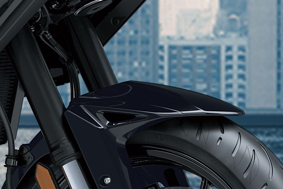 Front Mudguard & Suspension of Versys 1100