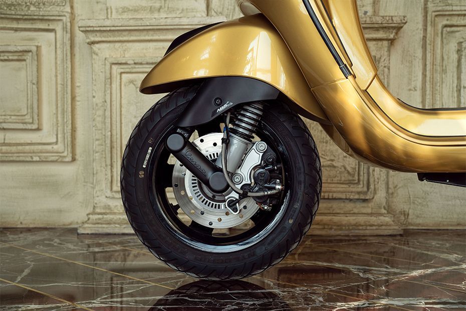 Front Tyre View of S