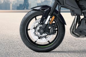 Front Tyre View of Versys 1100