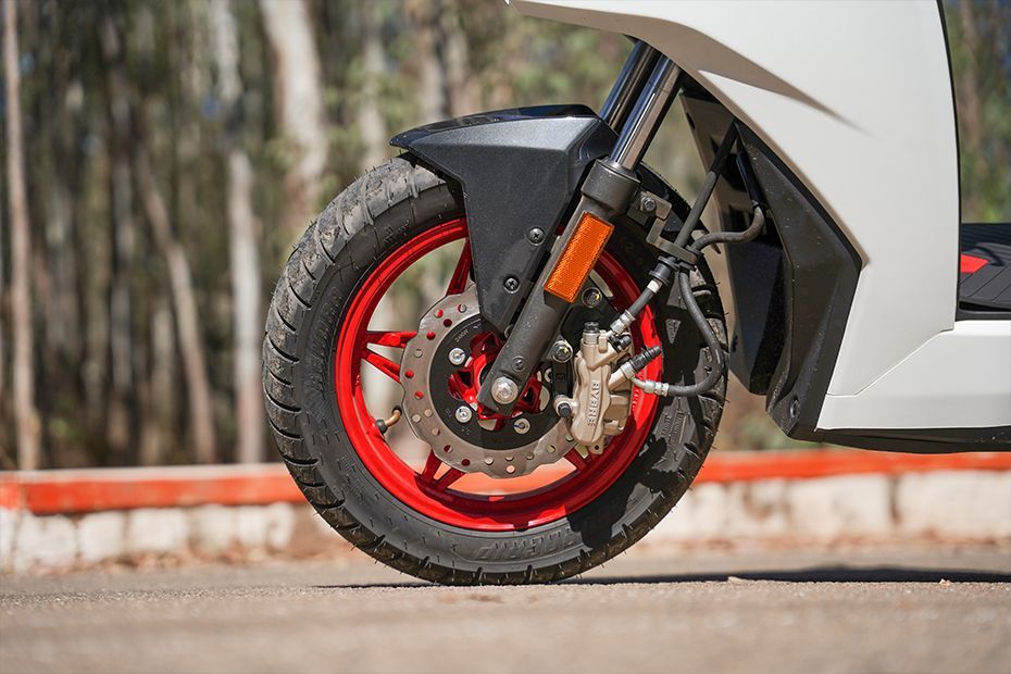 Front Tyre View of One