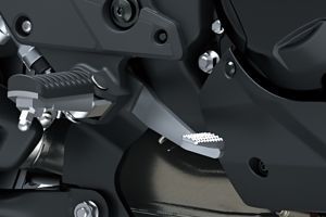 Gear Lever View of Versys 1100