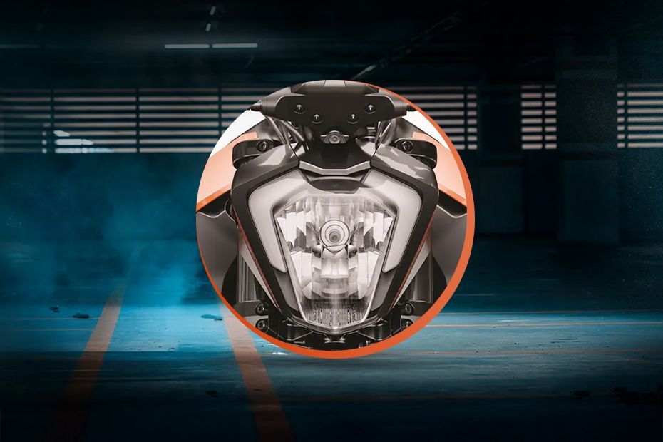 Head Light of 125 Duke