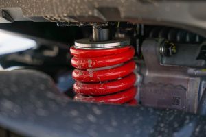 Rear Suspension View of One