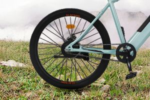 Rear Tyre View of Alpha