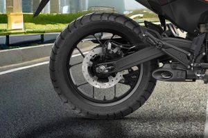 Rear Tyre View of 2025 250 Adventure