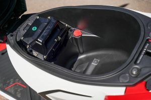 Seat Storage Side View of One