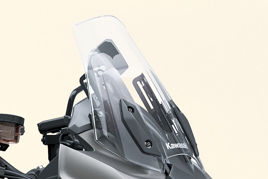 Windshield View of Versys 1100