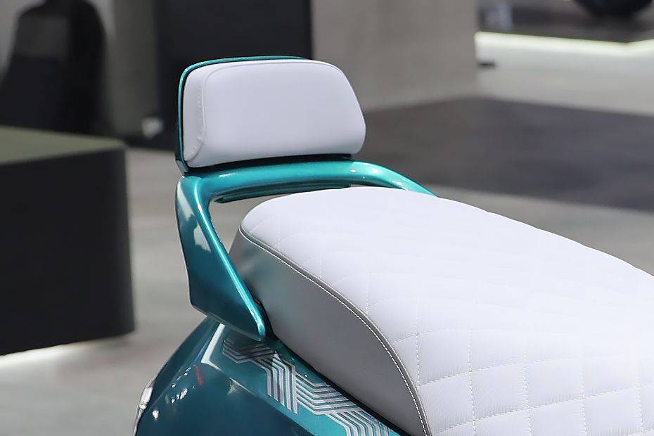 Back Rest View of 2025 iQube ST Concept