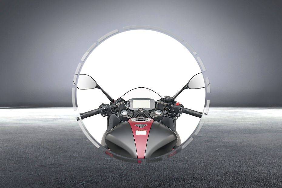 Console View of Gixxer SF 250 Flex Fuel