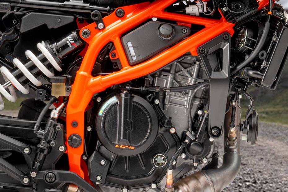 Engine of 390 Enduro R