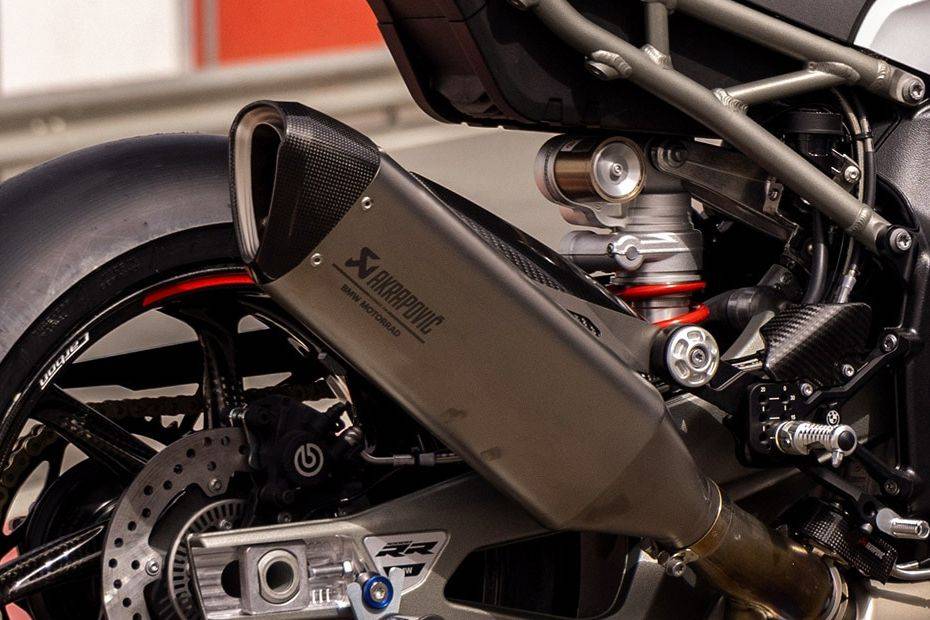 Exhaust View of S 1000 RR