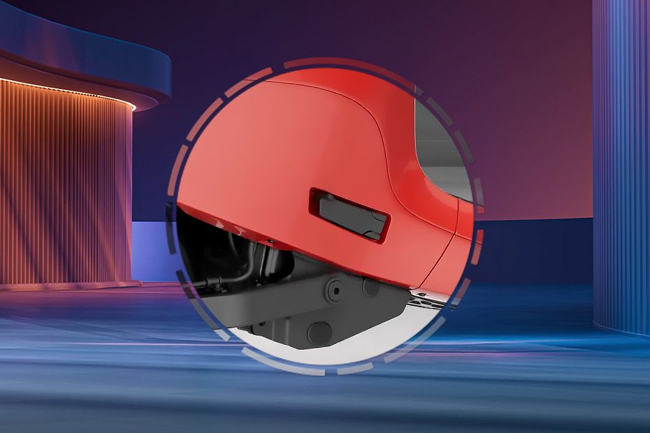 Foot Rest View of S1 Pro Plus