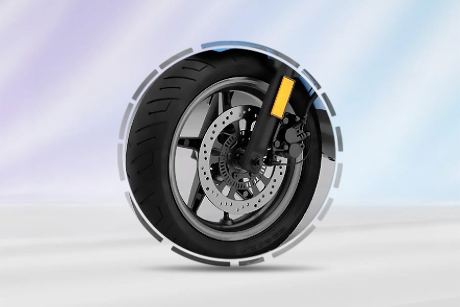 Front Brake View of S1 Pro