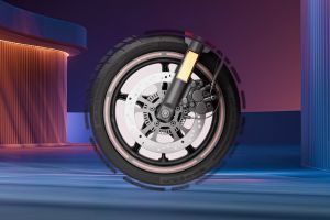 Front Brake View of S1 Pro Plus