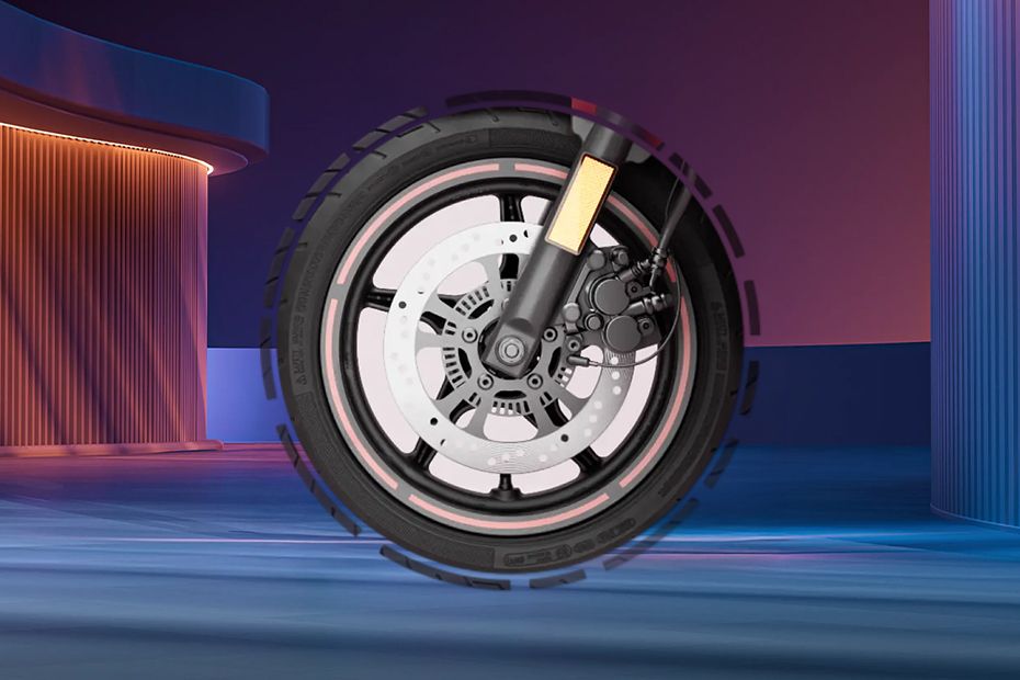 Front Brake View of S1 Pro Plus