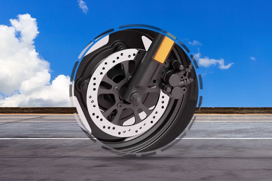 Front Brake View of S1 X