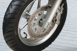 Front Brake View of Yunik