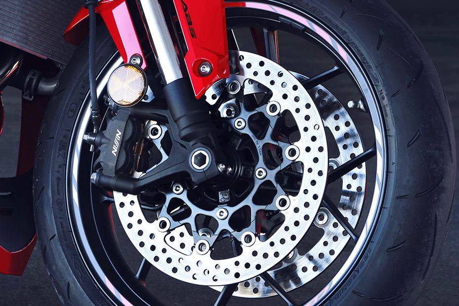 Front Brake View of CBR650R