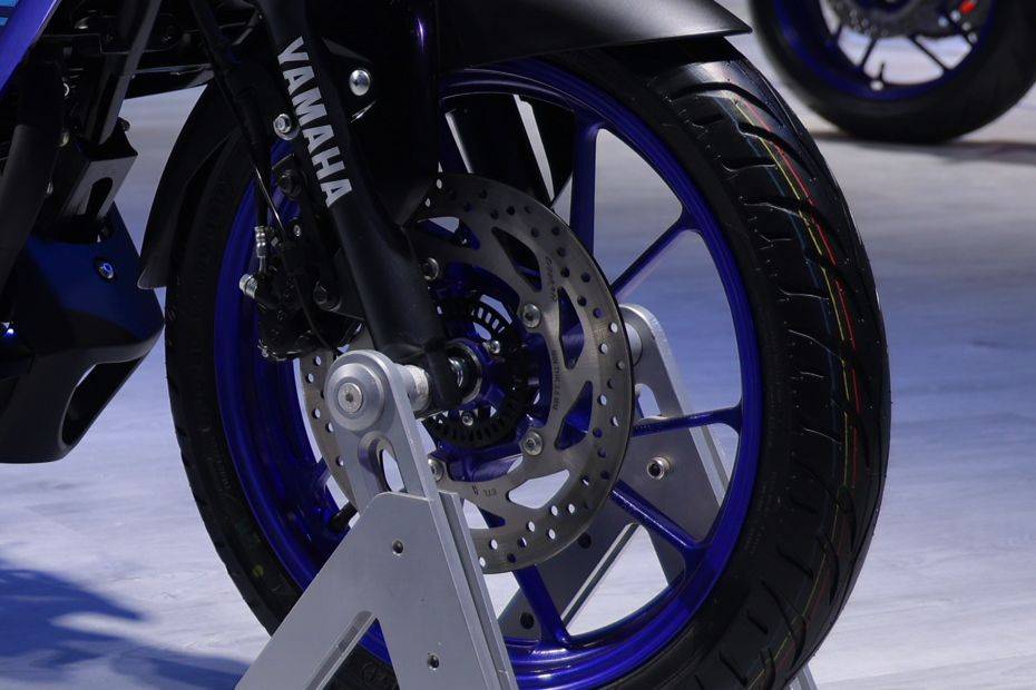 Front Brake View of 2025 FZ-S Fi Hybrid