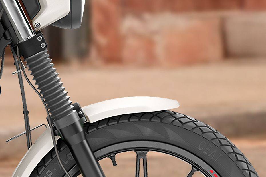 Front Mudguard & Suspension of Scram 440