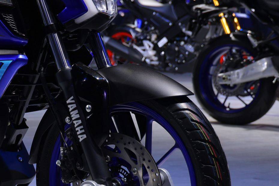 Front Mudguard & Suspension of 2025 FZ-S Fi Hybrid