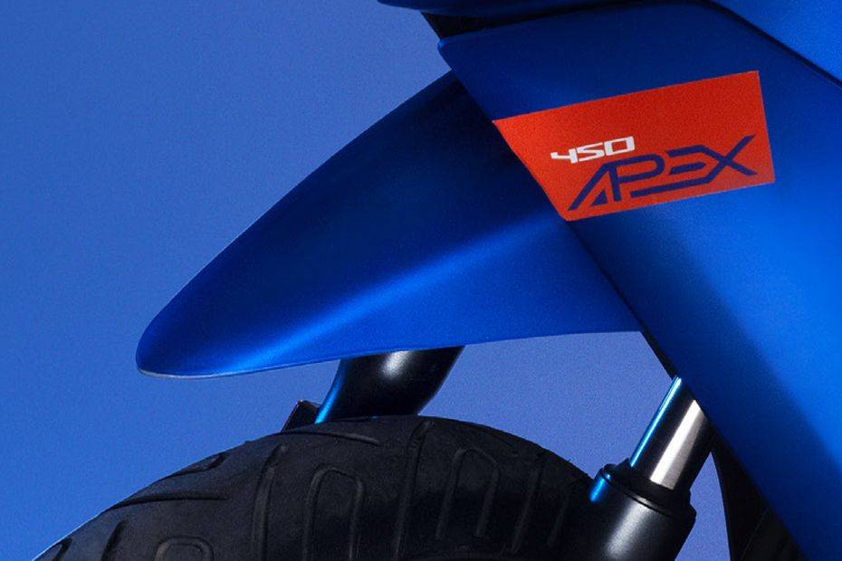 Front Mudguard & Suspension of 450 Apex