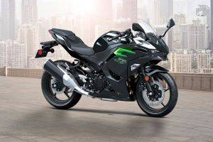 Front Right View of Ninja 500