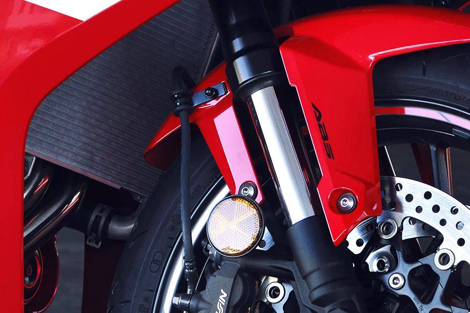 Front Suspension View of CBR650R