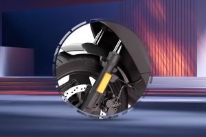 Front Suspension View of S1 X Plus