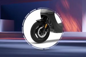 Front Tyre View of S1 X Plus