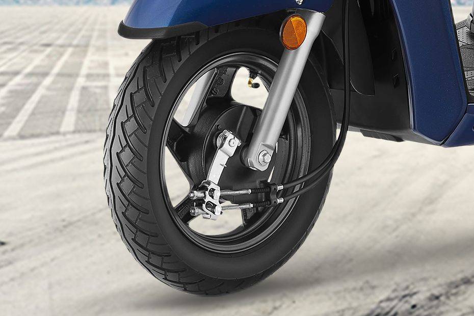 Front Tyre View of 2025 Activa