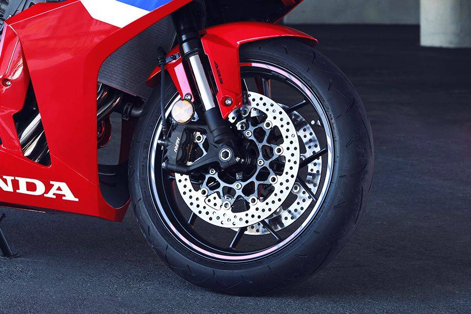 Front Tyre View of CBR650R