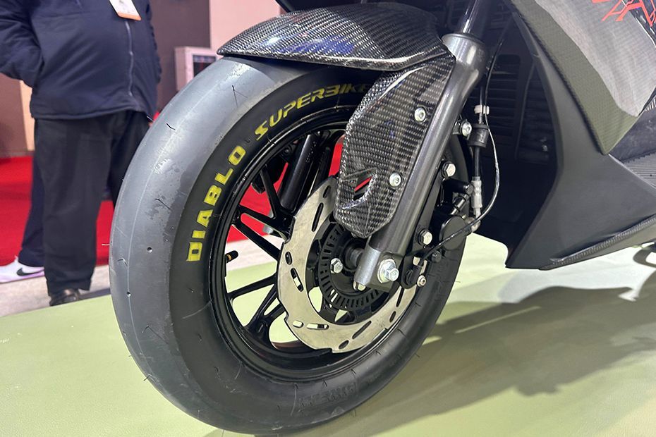 Front Tyre View of X NFE Concept
