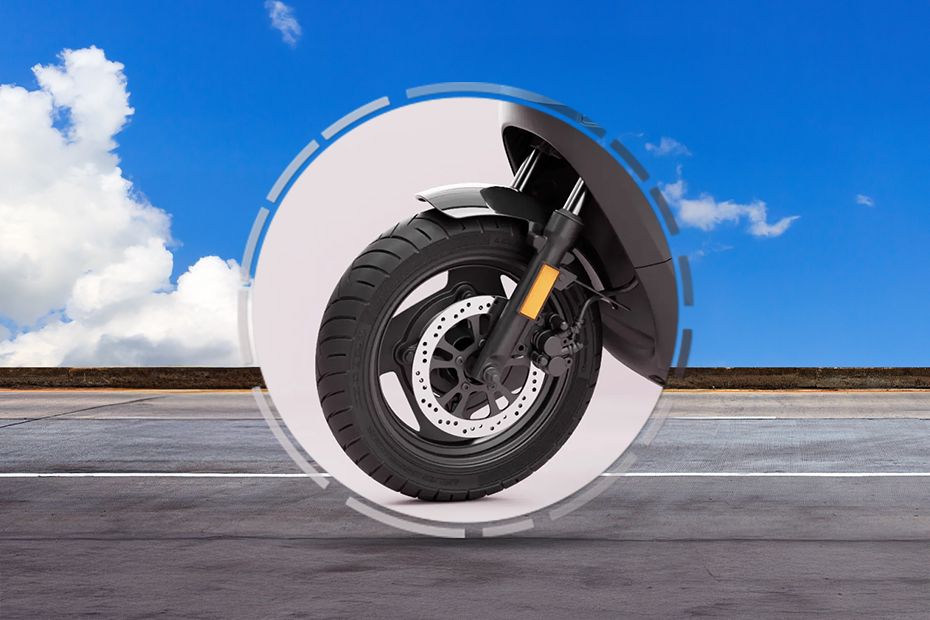 Front Tyre View of S1 X