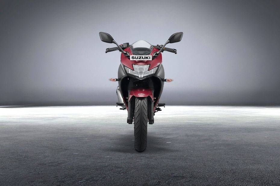 Front View of Gixxer SF 250 Flex Fuel