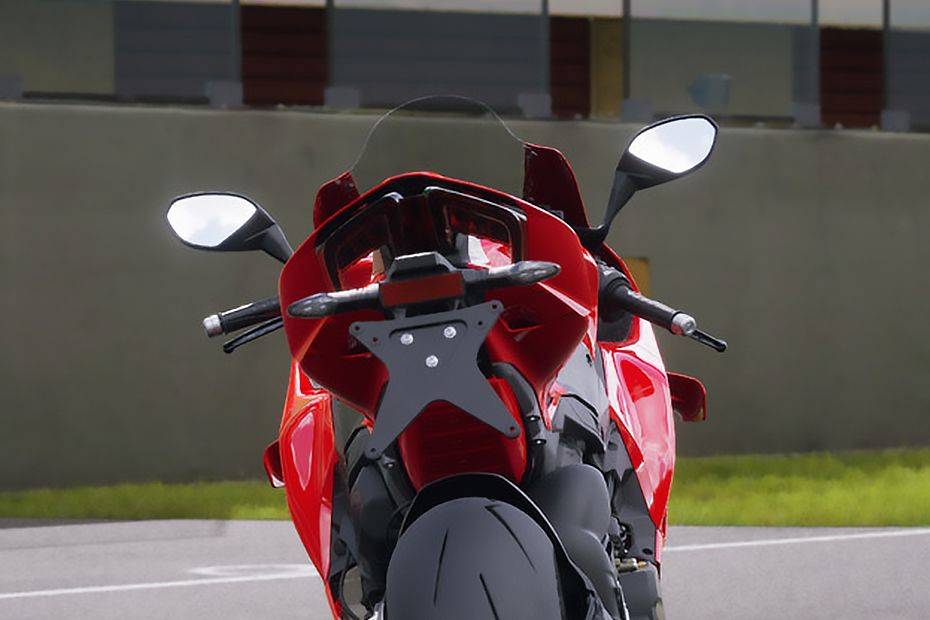 Handle Bar View of 2025 Panigale V4