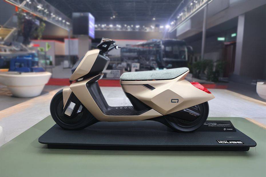 Left Side View of Vision iQUBE Concept