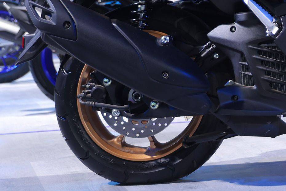 Rear Tyre View of NMax 155