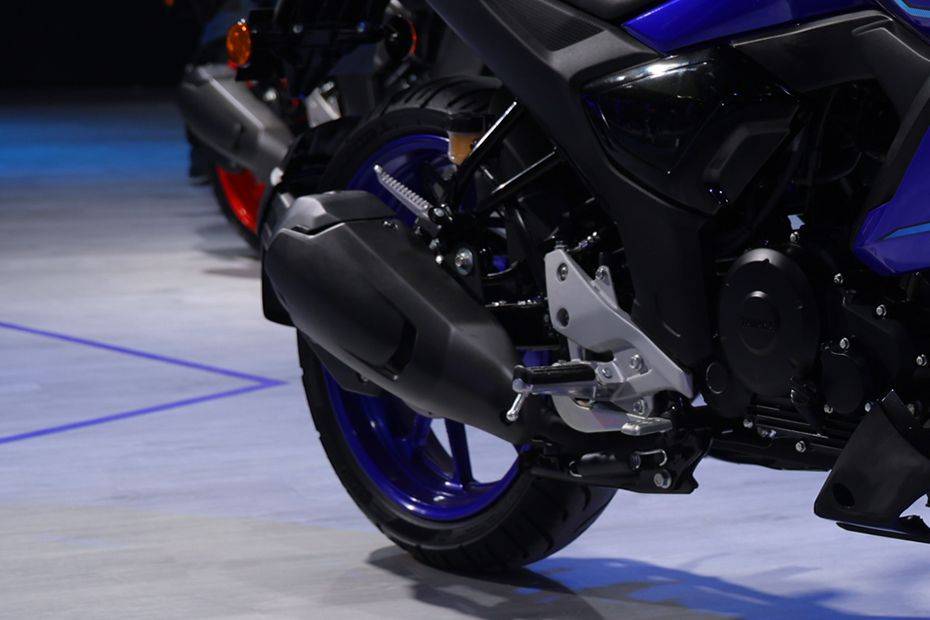 Rear Tyre View of 2025 FZ-S Fi Hybrid