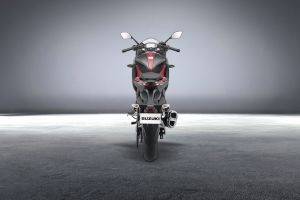 Rear View of Gixxer SF 250 Flex Fuel
