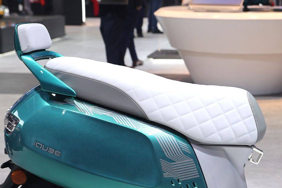 Seat of 2025 iQube ST Concept