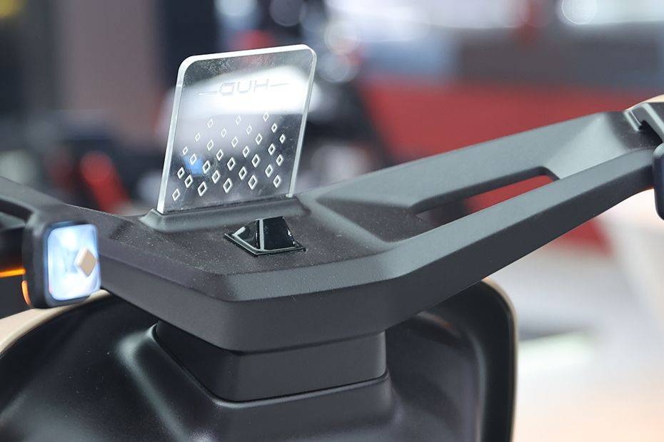 Windshield View of Vision iQUBE Concept