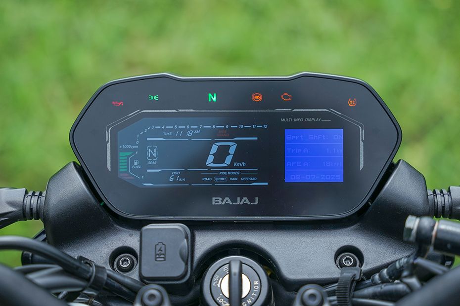 Console View of Pulsar NS400Z