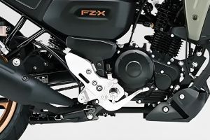 Engine of FZ-X Hybrid