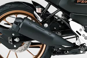 Exhaust View of FZ-X Hybrid